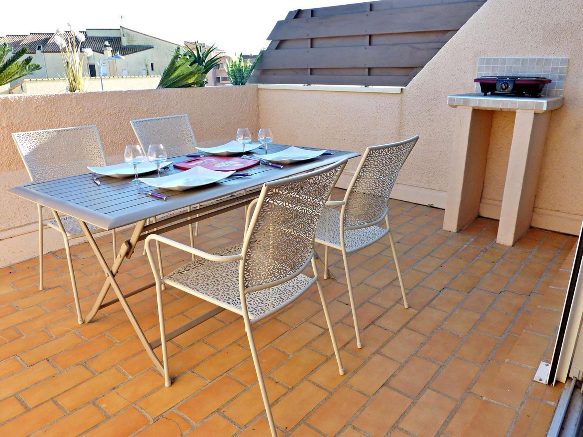 Duplex Renove Avec Clim, Terrasse Et Parking A Marseillan - Fr-1-387-162 Daire Dış mekan fotoğraf